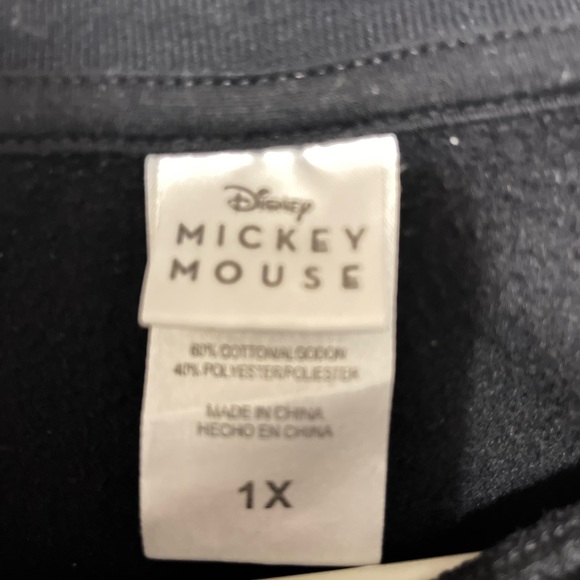 NEW Disney Black Mickey Mouse Sweater XL - Picture 2 of 4